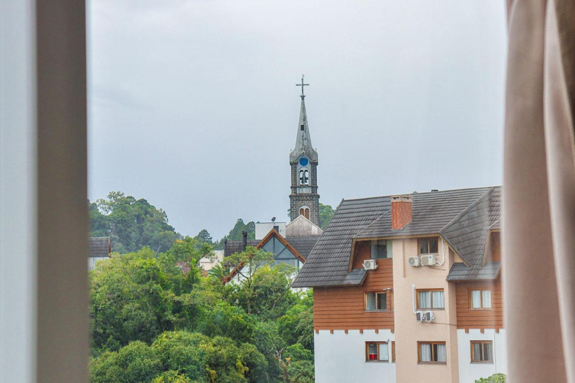 Locar-In Gramado - 200 M Da Rua Coberta Lejlighed Eksteriør billede